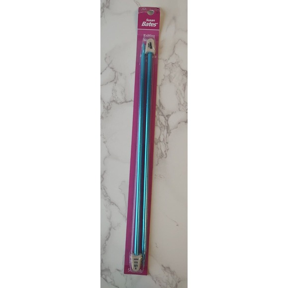 Susan Bates Silvalume Single Point Knitting Needles 10"-Size 8/5mm A3 - Picture 1 of 1